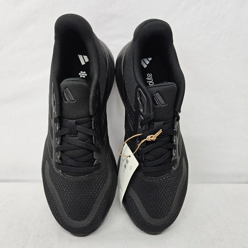 Adidas RunFalcon 5 Running Shoes‎ IE8812 Triple Black Men's Size 10.5